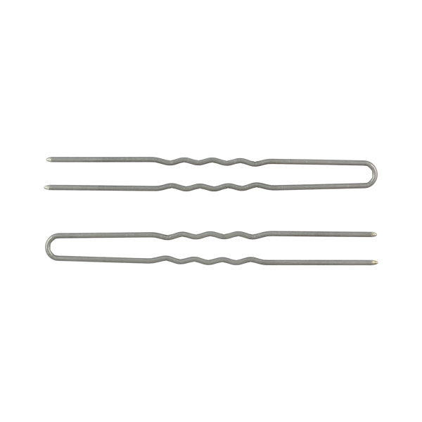 Stainless Steel Crinkled Hairpins - Choose Your Size