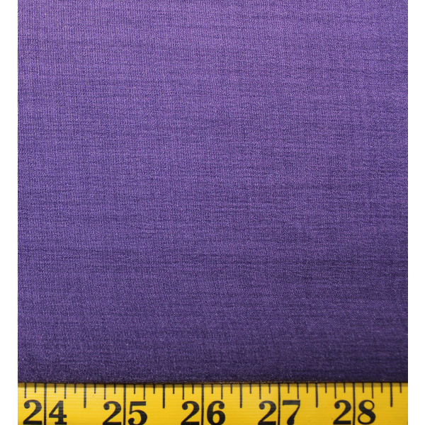 Wineberry Purple Crinkle Melange Whip Polyester Fabric