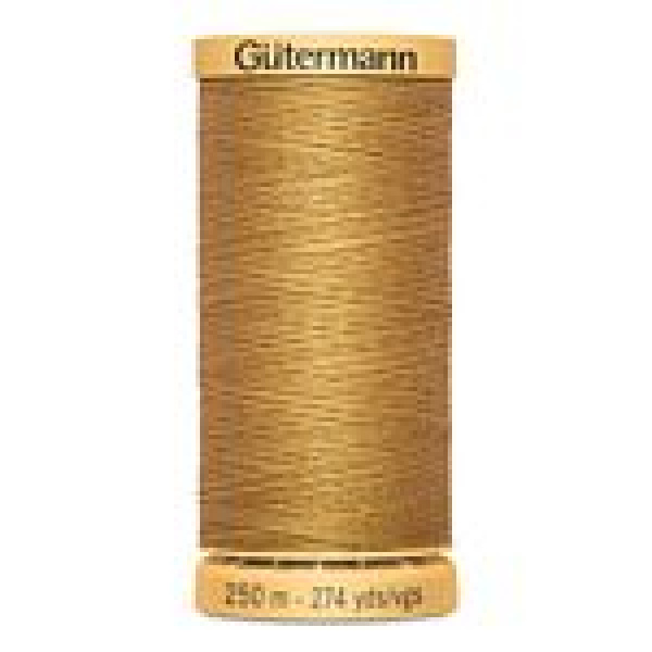 Gutermann Natural Cotton Thread 50wt 250m TAN