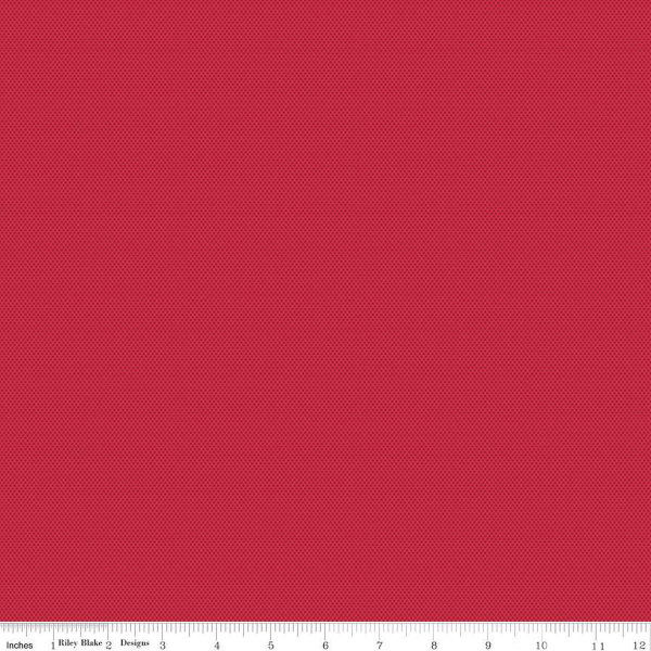 Riley Blake POParazzi in Color Riley Red Quilting Cotton Fabric- Riley Red